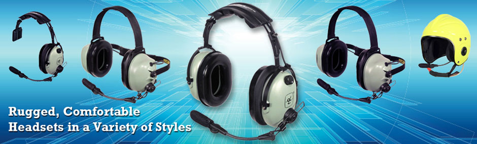 Rugged Comfortable Headsets in a Variety of Styles